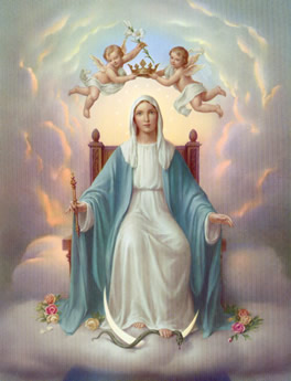 La coronacion de Maria Santisima en el Cielo